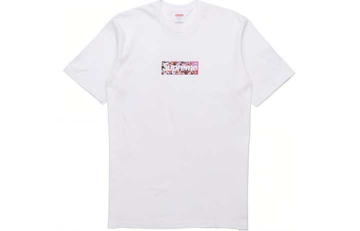 Supreme Supreme Takashi Murakami COVID 19 Relief Box Logo Tee