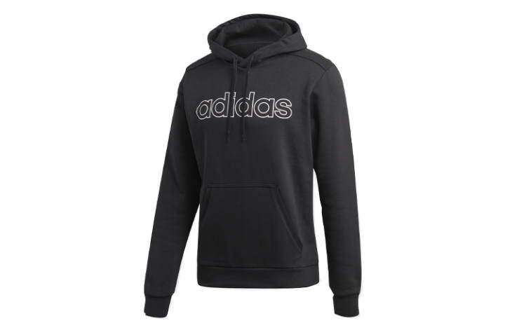 Adidas Adidas Sweatshirts Men's Black Hooded Moderate Regular