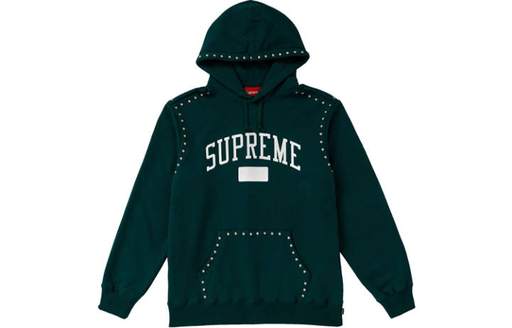 Supreme Supreme Studded Hooded Sweatshirt FW18