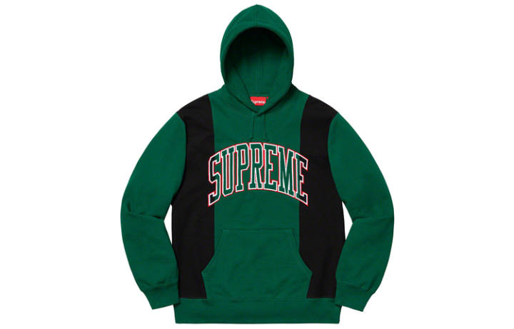 Supreme Supreme Paneled Arc Hooded Sweatshirt