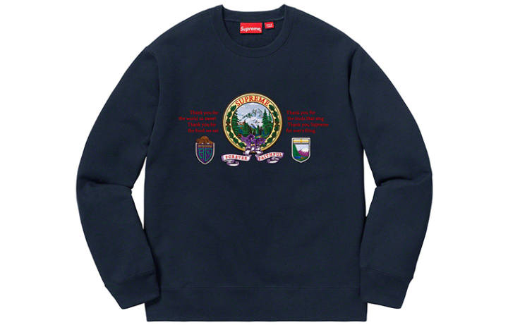 Supreme Supreme Mountain Crewneck