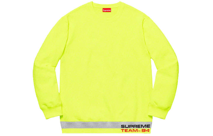 Supreme Supreme Rib Stripe Crewneck