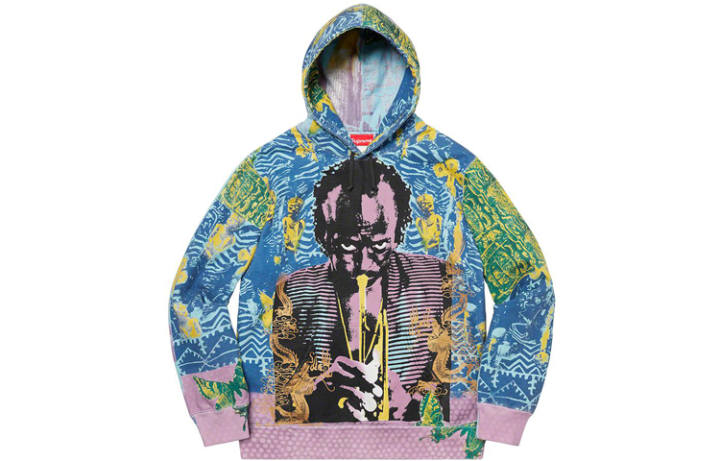 Supreme Supreme Miles Davis Hooded Sweatshirt