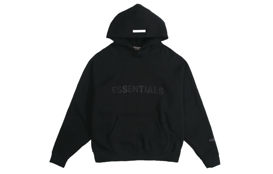Fear Of God Essentials 3D Silicon Applique Pullover Hoodie