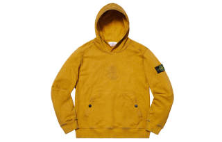 Supreme Stone Island Hooded Sweatshirt SS19 Olive