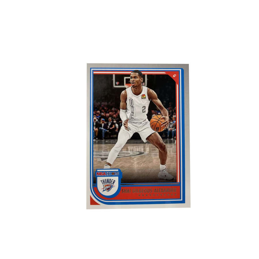 PANINI 2022 23 Thunder, Alexander, Team Leader Celebrity HOOPS Parallel Card Sports Cards 1 Pc