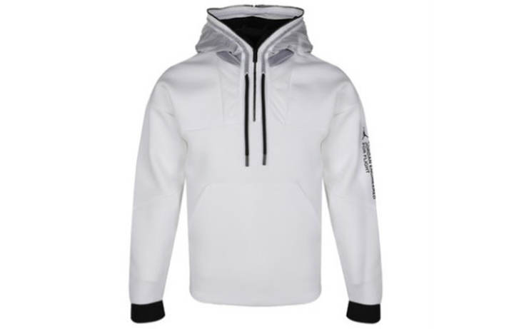 Jordan Jordan Sweatshirts Men's White Hooded Moderate Regular