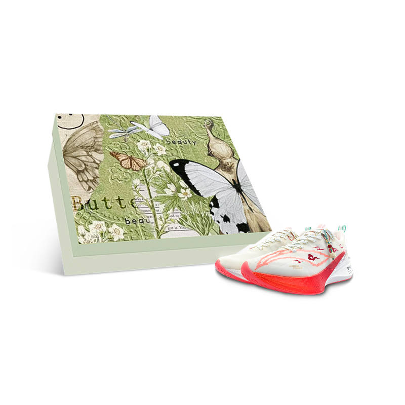 Li-Ning Li Ning Red Hare 8PRO Running Shoes Men's Low Top White/Red