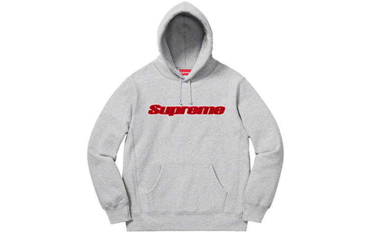 Supreme Supreme Chenille Hooded Sweatshirt