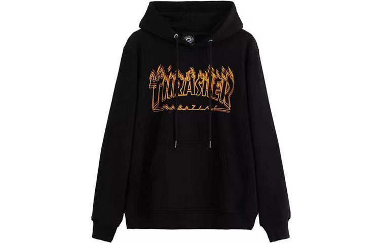 Thrasher Thrasher Sweatshirt US Version Unisex Black