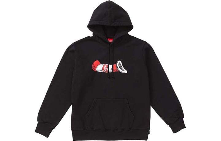 Supreme Supreme Cat In The Hat Hooded Sweatshirt
