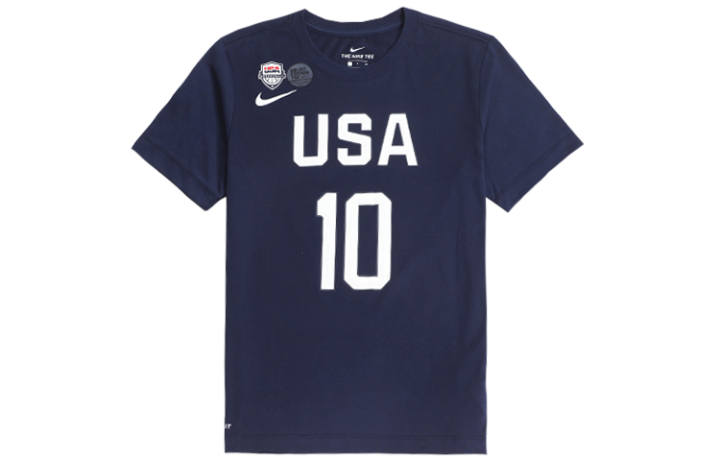 Nike Nike T Shirts Men's Crew Neck Moderate Straight Fit