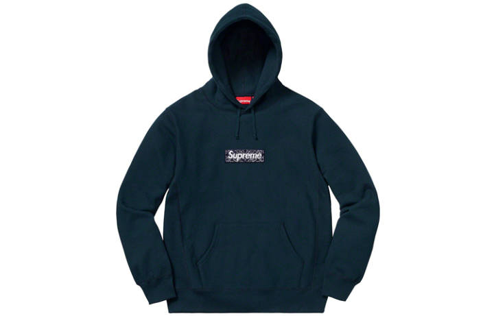 Supreme Supreme Bandana Box Logo Hooded Sweatshirt