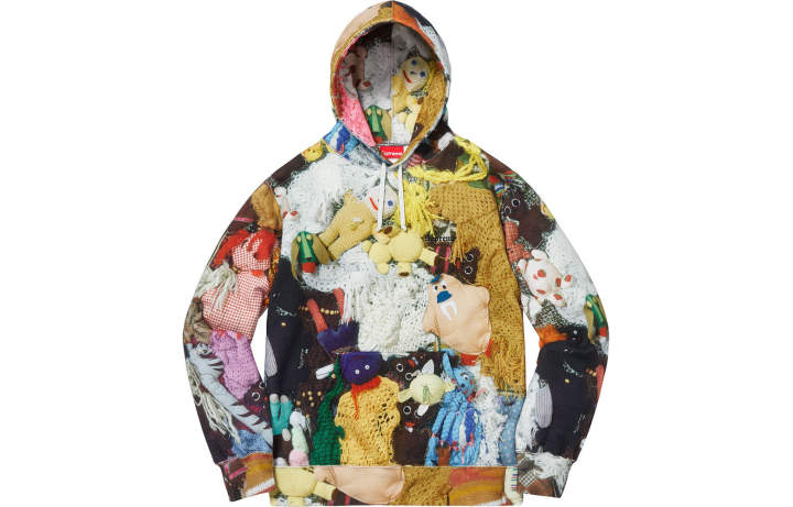 Supreme Supreme Co branded Collection FW18 Mike Kelley More Love Hours Than Can Ever Be Repaid Hooded