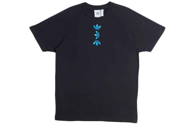 Adidas Originals T Shirts Men's Crew Neck Moderate Straight Fit