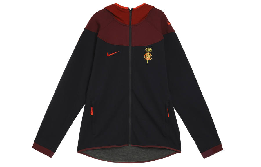 Nike Nike X CLOT NRG GE Hoodie Black/Uni Red/Dark Maroon