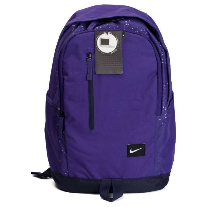 Nike Nike Polyester Backpack Unisex Purple