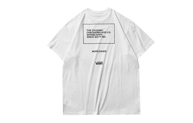 Vans T Shirts Unisex Crew Neck Moderate Straight Fit