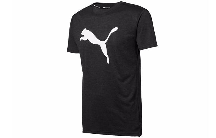 PUMA T Shirts Men's Crew Neck Moderate Straight Fit