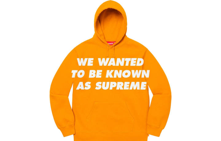 Supreme Supreme Known As Hooded Sweatshirt