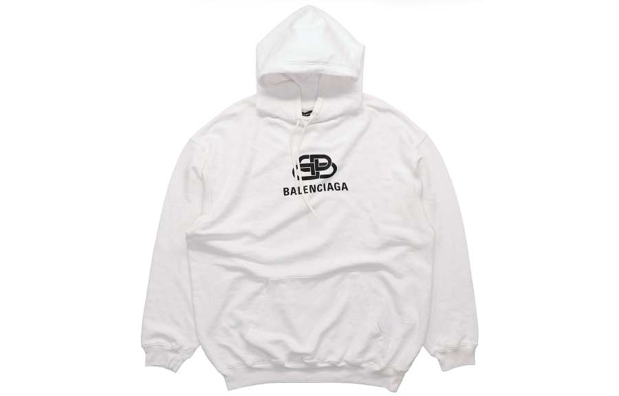 Balenciaga Bb Fleece Hoodie