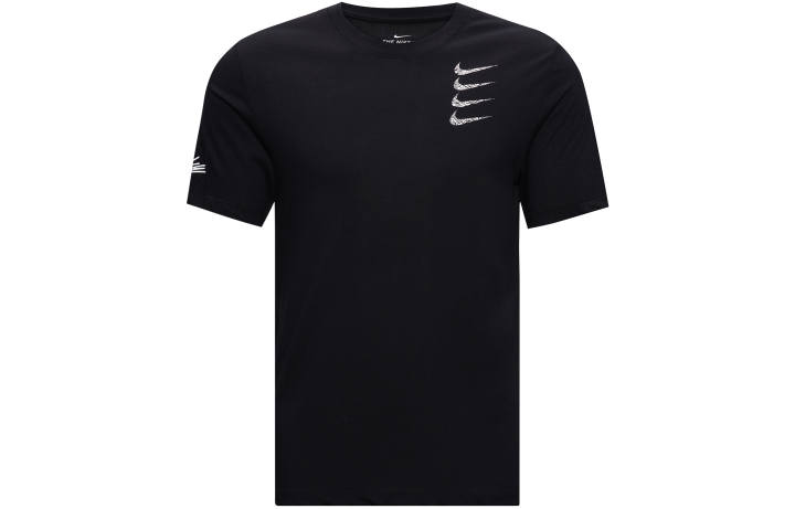 Nike Nike T Shirts Men's Crew Neck Moderate Straight Fit