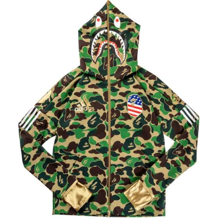 Adidas A BATHING APE X Adidas SB Shark Hoodie