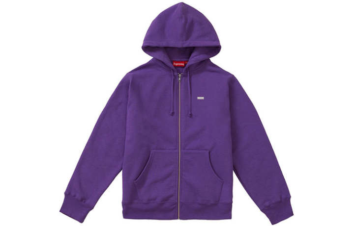 Supreme Supreme Reflective Small Box Zip Up Sweatshirt