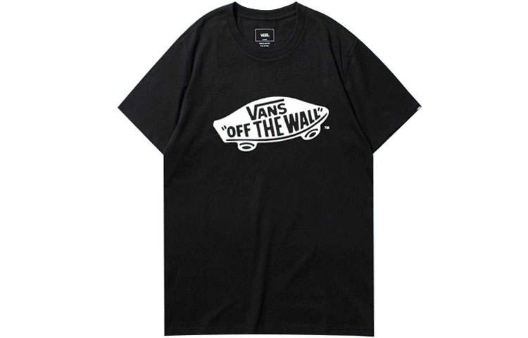 Vans TEE SS T Shirts Unisex Crew Neck Moderate Straight Fit