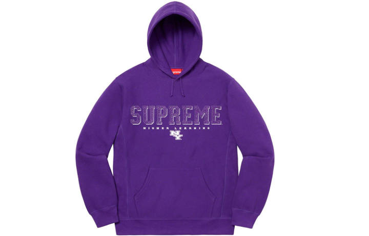 Supreme Supreme Gems crystal-embellished hoodie