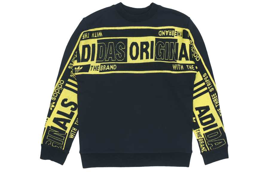 Adidas Originals Sweatshirts Men's Crew Neck Moderate Regular