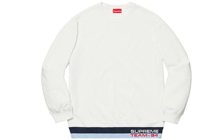 Supreme Supreme Rib Stripe Crewneck