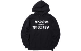 Thrasher Sweatshirt US Version Unisex Black