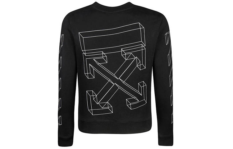 OFF-WHITE OFF WHITE Sweatshirt Men's Black