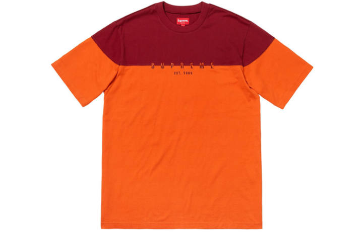 Supreme Supreme Split Logo S/S Top