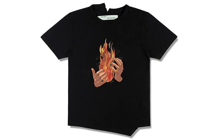 OFF-WHITE OFF WHITE SS19 T Shirt Men's Black