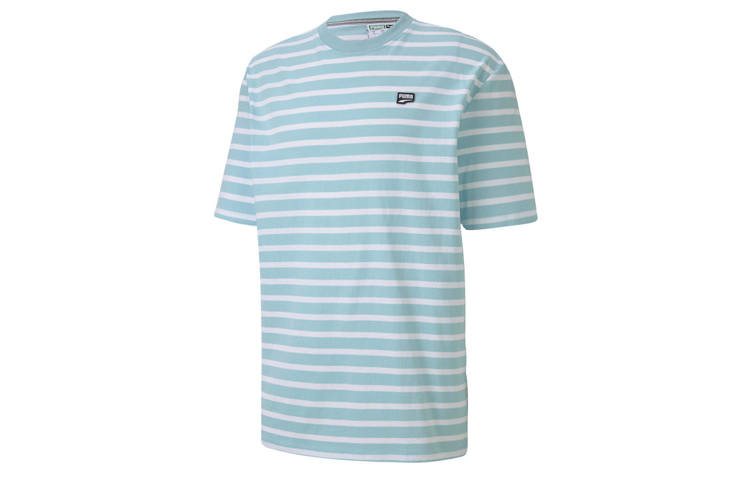 PUMA T Shirts Men's Crew Neck Moderate Straight Fit