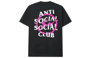 ANTI SOCIAL SOCIAL CLUB X Fragment Pink Bolt Tee FW19