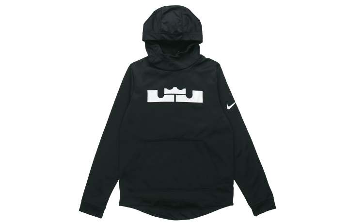Nike Nike James Basketball Fleece Lined Hooded Pullover Sports American Sweatshirt Men's Black