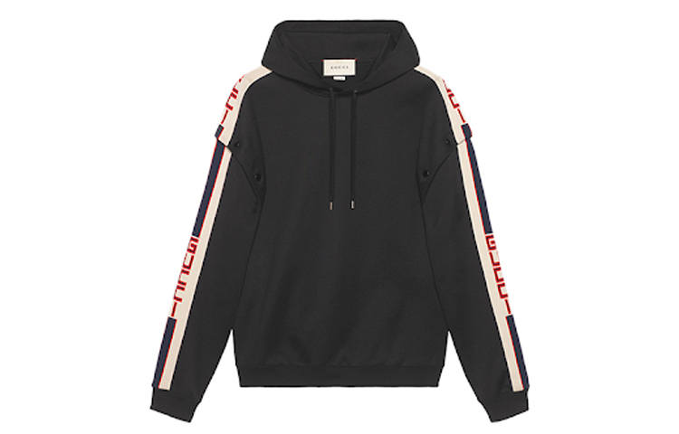 GUCCI Pre Owned 2010s Detachable sleeves Hoodie