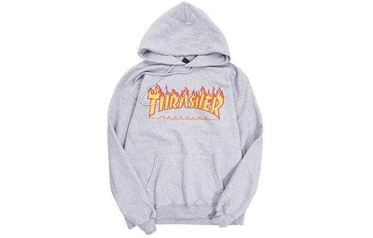 Thrasher Sweatshirts Unisex Hooded Thickened Heavyweight