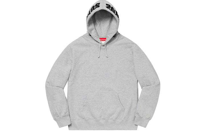 Supreme Supreme Old English Hood Logo Zip Up Hoodie