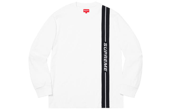 Supreme Supreme Vertical Logo Stripe L/S Top