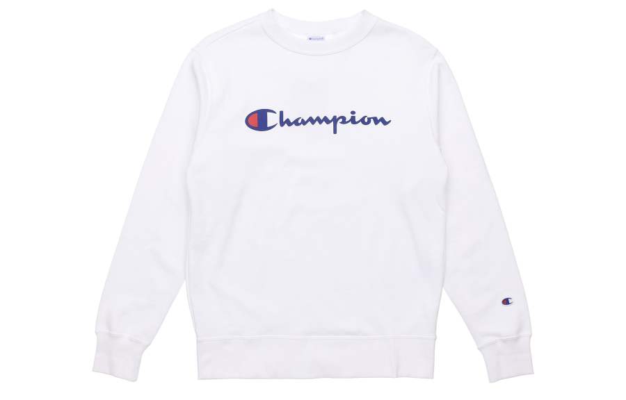 Champion Champion Sweatshirt Japan Version Unisex White