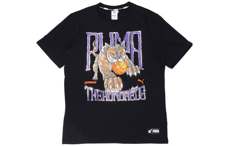 PUMA X The Hundreds T Shirts Men's Crew Neck Moderate Other