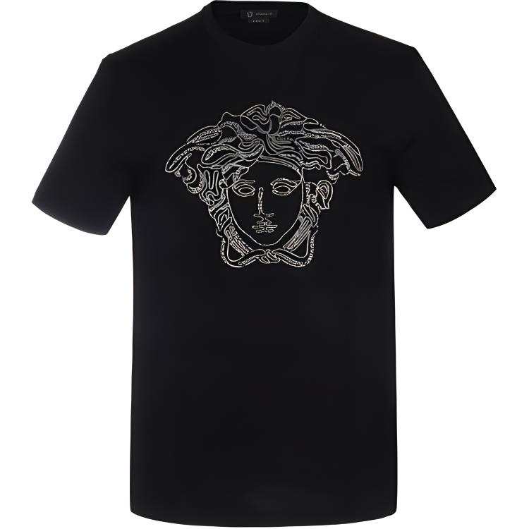 VERSACE VERSACE T Shirts Men's Crew Neck Moderate