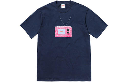 Supreme Supreme SS18 T Shirts Unisex Crew Neck Moderate
