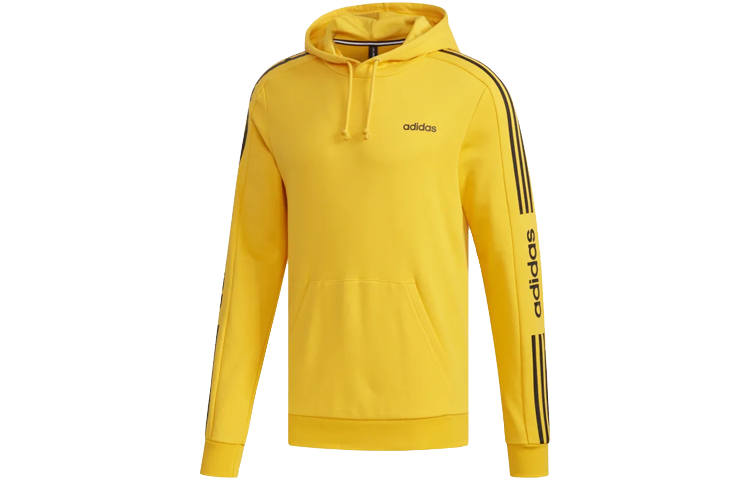 Adidas Neo Sweatshirts Men's Gold Hooded Moderate Regular