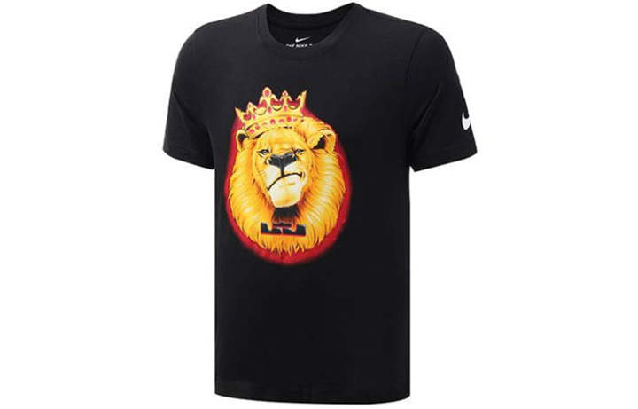 Nike Nike T Shirts Men's Crew Neck Moderate Straight Fit