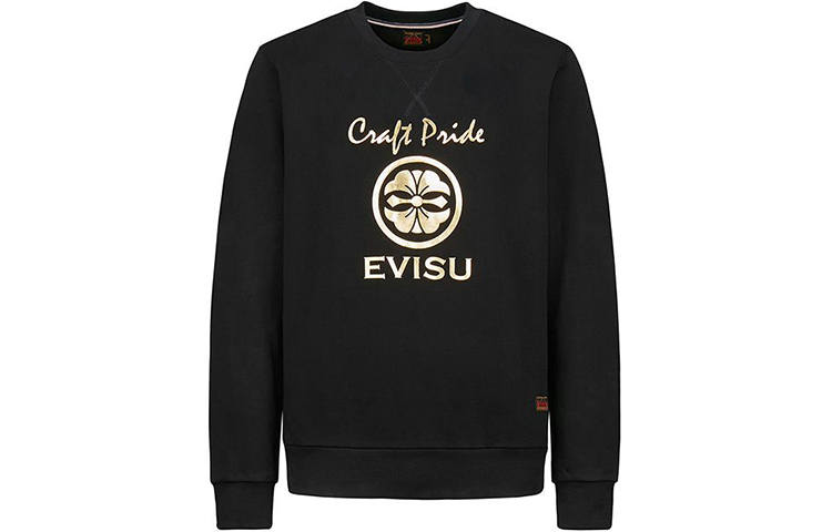EVISU EVISU Sweatshirts Men's Crew Neck Moderate Regular